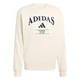Moški pulover adidas Heritage Graphic Crew Chalk White/Dark Blue XL