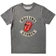 The Rolling Stones Biker Tongue Grey XL Majica