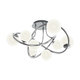 Wofi 9014-807 - LED plafonski luster NANCY 8xG9/3,5W/230V sjajni hrom