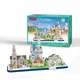 shumee Cubic FUN 3D sestavljanka City Line Bavaria 178 kosov MC267H