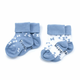 Otroške nogavice Stay-on-Sock 6-12m 2 para Party Blue