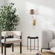 Opviq Zidna lampa Lumora-15334, 16x22x72cm, IP20, Zlatno-smeđa boje