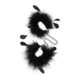 S Pleasures Lisice S Pleasures Feather Black - Užitek in zabava | Erotika