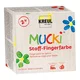 Barve za tekstil - nanos s prsti - 150 ml MUCKI | več odtenkov - Yellow