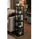 HANAH HOME Višenamenska polica Sakura 5 Black