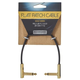 RockBoard Flat Patch Cable Gold 20 cm
