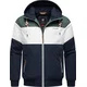 Ragwear Zunanja jakna modra/zelena/bela