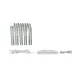 Paulmann MaxLED 1000 osnovni set IP20 1,5 m toplo bela - Dnevna soba/jedilnica - Sodobni - srebro - Plastika