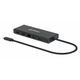 Docking Station MANHATTAN USB-C to Dual HDMI multi dock with PD - black