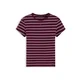 Tommy Jeans Majica ESSENTIAL vinsko rdeča/volneno bela