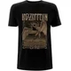 Led Zeppelin Majica Faded Falling Unisex Black XL
