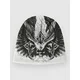 Affliction Death Eyes Rev Beanie silver lava wash