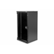 254 mm (10) 12U wall mounting cabinet 592x312x300 mm, color black (RAL 9005)