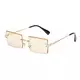 Sončna očala Techsuit Polarised Metal (16031-C8) z UV zaščito - yellow