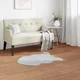 vidaXL Umetno zajčje preproga Olite Siva 50 x 80 cm Poliester