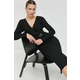 Morgan Cocktail obleka 222-RMBIZ Črna Slim Fit