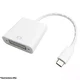 Adapter-konverter USB Tip C 3.1 na DVI M/F