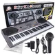 shumee MQ 001 UF klaviatura za orgle z mikrofonom za otroke USB MP3 radio