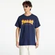 Thrasher Flame majica navy Gr. S