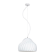 Luster na sajli SILVO 1xE27/60W/230V O 38 cm bela