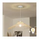 Brilagi - LED viseči lestenec CERIA BOHO 1xE27/40W/230V, premer 70 cm, iz bambusa