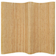 vidaXL Paravan iz bambusa 250×165 cm naravne barve