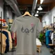 Camiseta Majica sa štampanim printom Cam 274, Ženska, Kaki