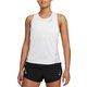 Nike W NK DF RACE SINGLET, ženska majica za trčanje, bela DD5940