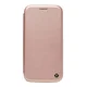Maska na preklop Teracell Flip Premium za iPhone 15 Plus, Roze-zlatna