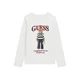 Guess Bluza J6BI12 K5793 Bela Regular Fit