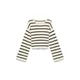 VERO MODA Pulover VMFreya črna / bela