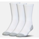 UNDER ARMOUR Čarape Crew White Socks L