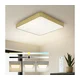 Brilagi-LED prigušiva plafonsko svetlo POOL LED/36W/230V 3000-6000K 40x40 cm zlatna + daljinski upravljač