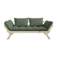 Raztegljiv kavč Karup Design Bebop Natural Clear/Olive Green