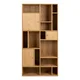 Regal v hrastovem dekorju 90x180 cm Rangoon – Actona