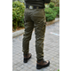 PREDATOR Muške keper pantalone, Zelene