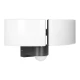 TOS DUO LED 2x20W dvojni vrtni reflektor s PIR senzorjem gibanja, 2x1600lm, IP65, 4000K, PC, siv