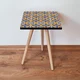 Hanah Home Klub sto Shp35, 35x42x35 cm, Šareni