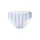 Lindex Bikini hlačke Bella svetlo modra / temno oranžna / bela