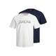 JACK & JONES Majica ZURI, modra, bela