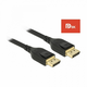 Delock DisplayPort kabel 8K 60 Hz 5 m DP 8K certificiran