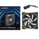 Ventilator za ohišje Lian Li UNI FAN SL Wireless 120 ARGB PWM 120mm, črn
