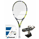 Tenis reket Babolat Pure Aero Lite - grey/yellow/white + žica + usluga špananja