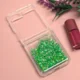 Torbica Glitter za Samsung F731B Galaxy Z Flip 5 5G zelena