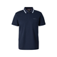 JACK & JONES Majica JCOFUSION mornarska/bela