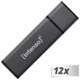 12x1 Intenso Alu Line 8GB USB Stick 2.0 anthrazit