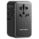 Vention 100W polnilni adapter, 1x USB-A, 3x USB-C, črn