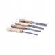 shumee Dleta za les 4 kosi 6, 12, 18, 24 mm lesena