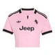 ADIDAS PERFORMANCE Funkcionalna majica Juventus Turis 26-27 roza / črna / bela