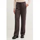Guess Spodnji del trenirke V6YB08 K4286 Temno rjava Regular Fit